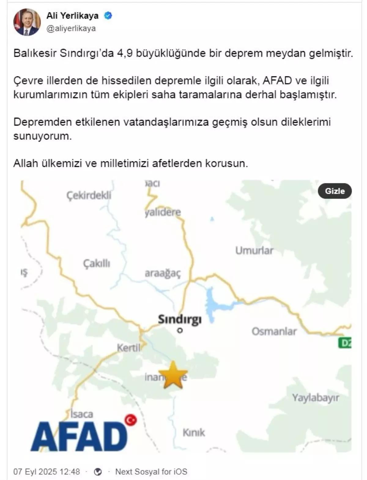 balikesirde 49 buyuklugunde deprem 2XeCPTEO
