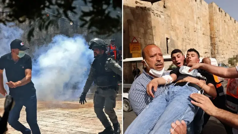 isgalci israilliler duzenledikleri saldirilarda 8 filistinliyi yaralandi 6EY8fcmL.webp