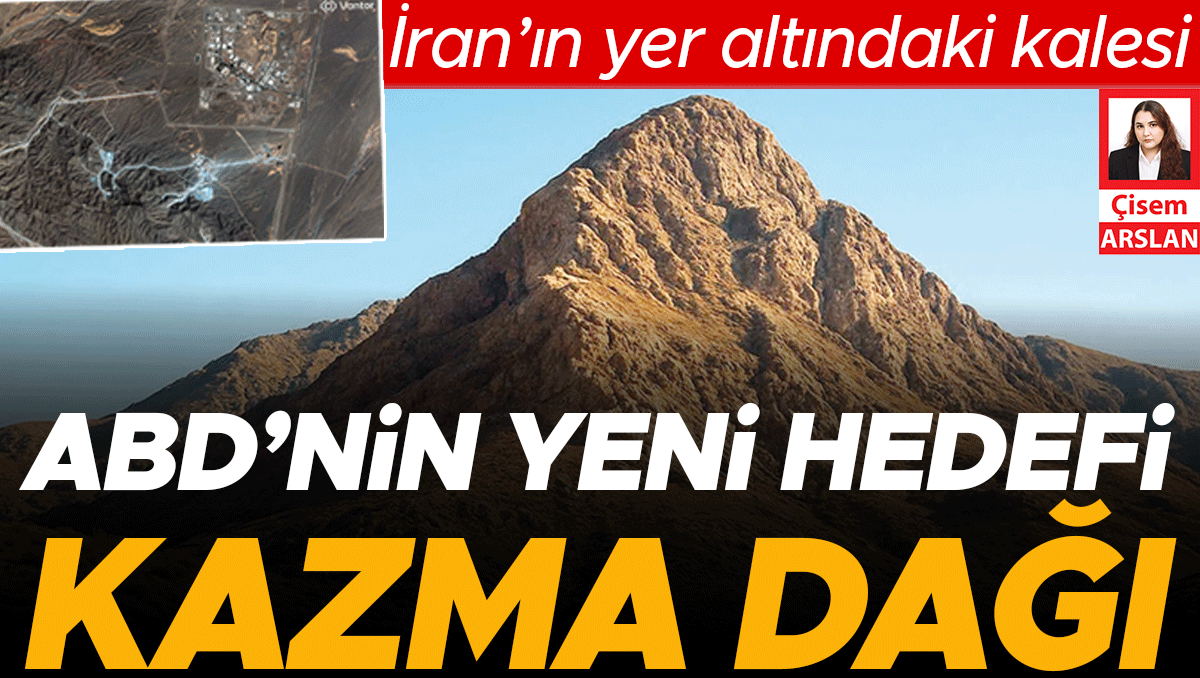 ABD’nin yeni hedefi Kazma Dağı: İran’ın yer altındaki kalesi Haber gorseli