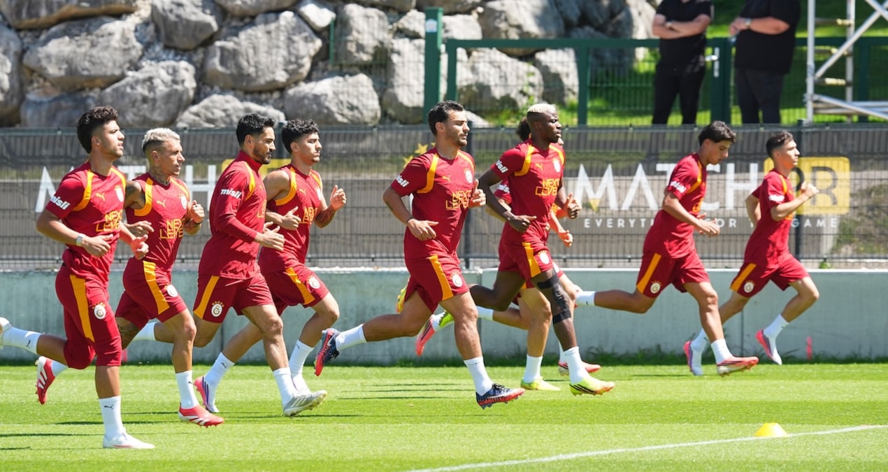 Galatasaray ara vermeden çalışmalarına devam etti Haber gorseli