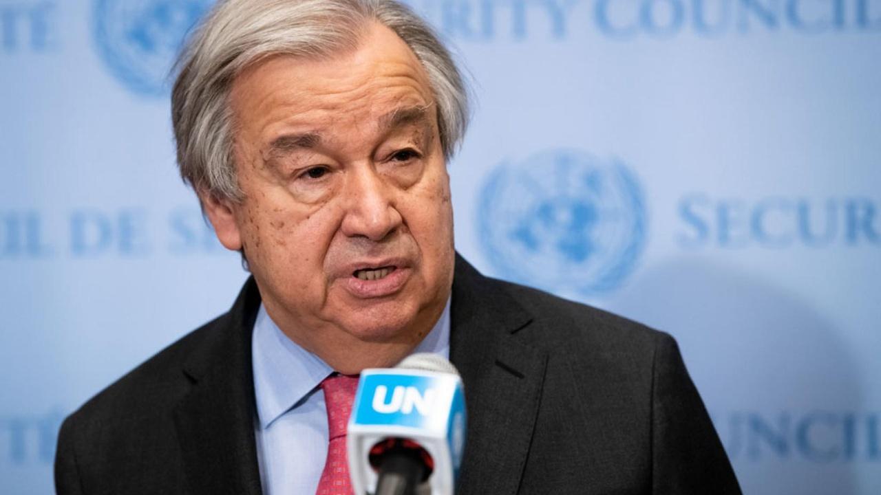 BM Genel Sekreteri Guterres’ten İsrail’e Suriye mesajı Haber gorseli