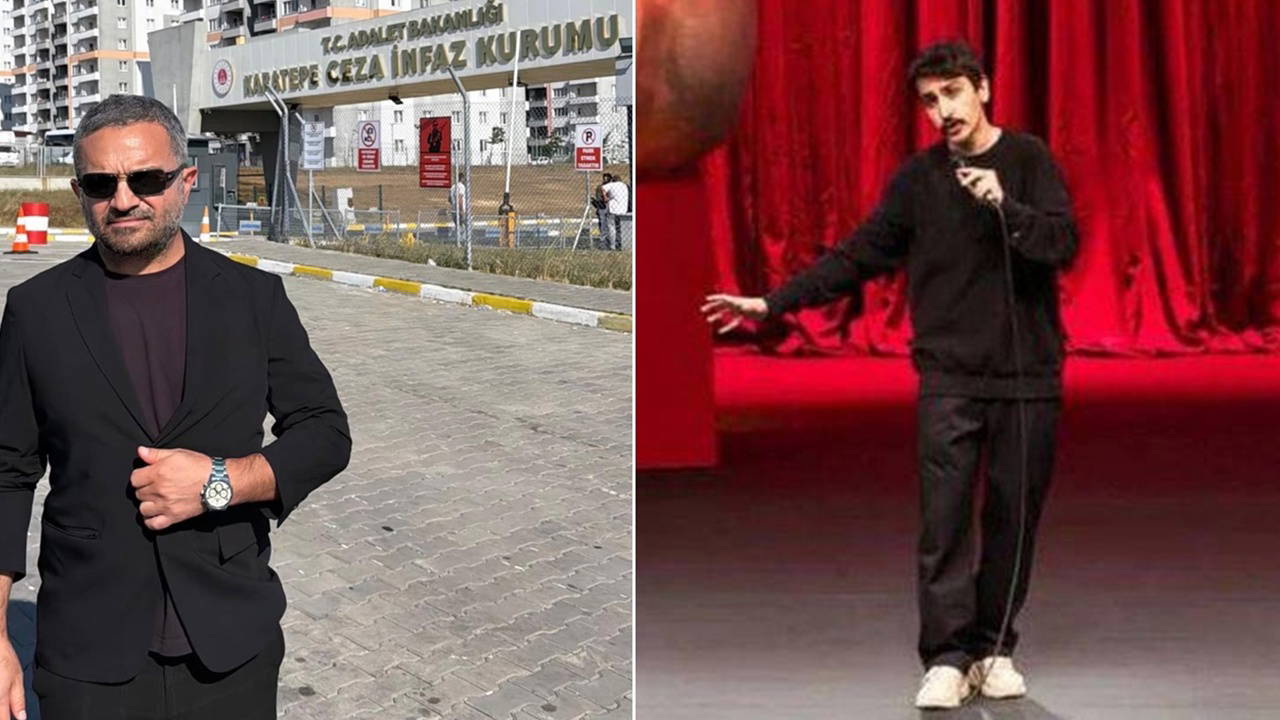 Komedyen Ali Congun, tutuklu komedyen Deniz Göktaş’ı ziyaret etti Img